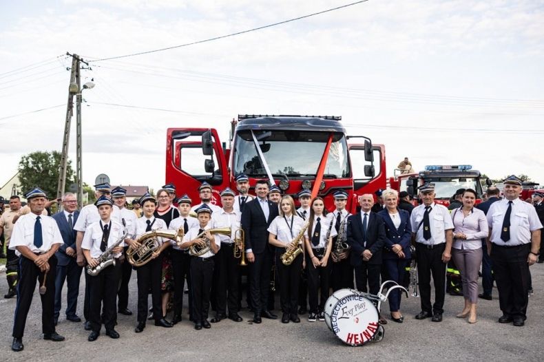Nowy wóz strażacki dzięki Bezpiecznej Małopolsce. Małopolska