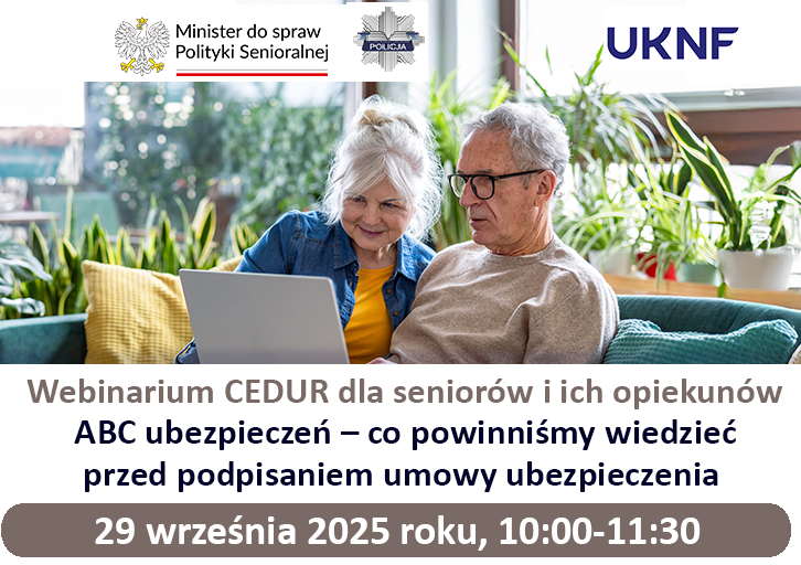 Bezpłatne webinarium dla seniorów. Gmina Brzesko