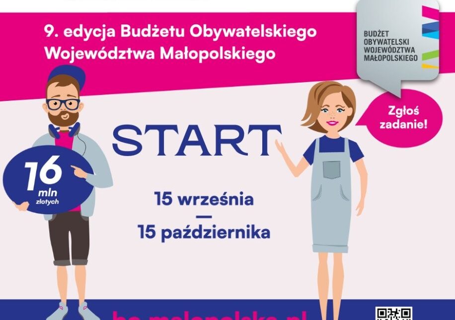 Budżet Obywatelski Województwa Małopolskiego czeka na Twoje pomysły!. Wadowice