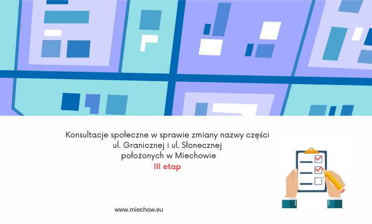 III etap konsultacji społecznych. Gmina Miechów