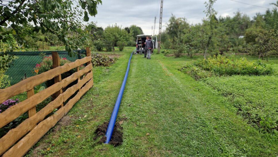 Ogrody działkowe w Dąbrowie Tarnowskiej pod wodą…. Gmina Dąbrowa Tarnowska