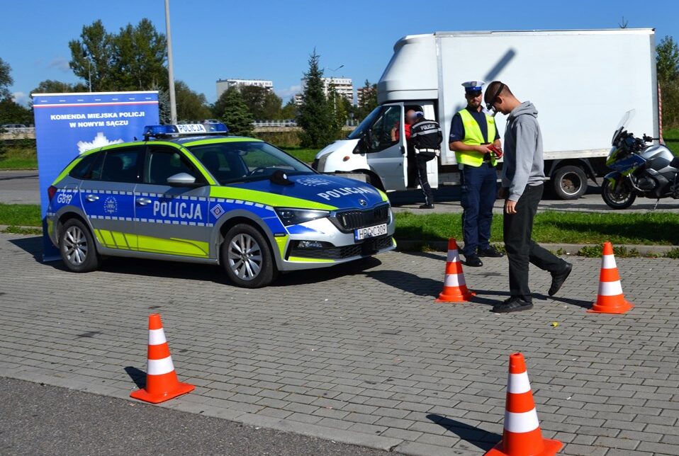 #zeromeanslife, czyli ROADPOL Safety Days oraz „Mistrzu, zwolnij” z sądecką drogówką. Nowy Sącz