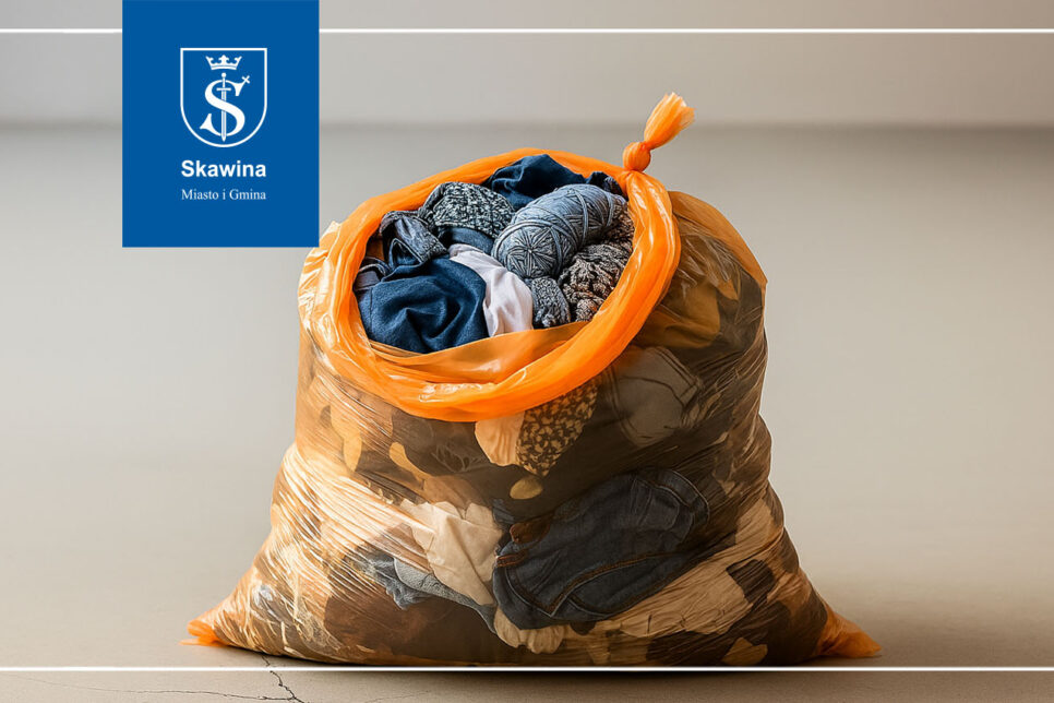 Odbiór odpadów tekstylnych – nasza propozycja, decyzję podejmie Rada Miejska. Gmina Skawina