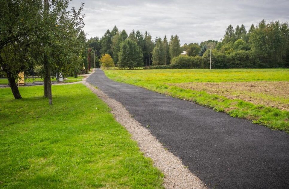 Ulica Wspólna boczna po remoncie. Gorlice