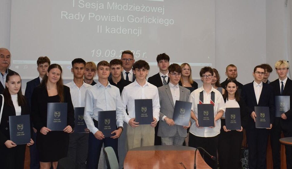 Młodzieżowa Rada Powiatu Gorlickiego II kadencji rozpoczęła działalność. Gorlice