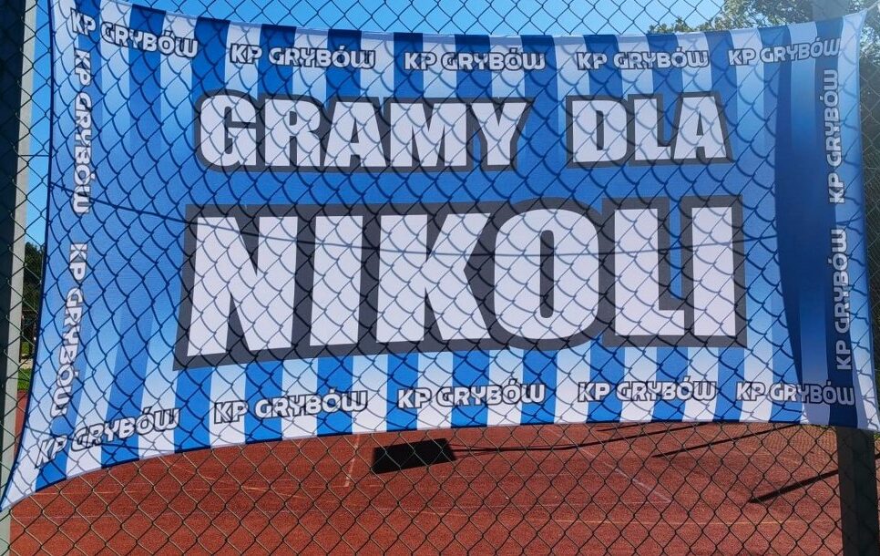 Piknik charytatywny dla Nikoli, córki funkcjonariusza Komisariatu Policji w Grybowie. Nowy Sącz