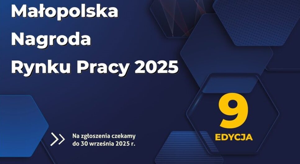 Trwa nabór wniosków do 9. edycji konkursu „Małopolska Nagroda Rynku Pracy”. Wadowice