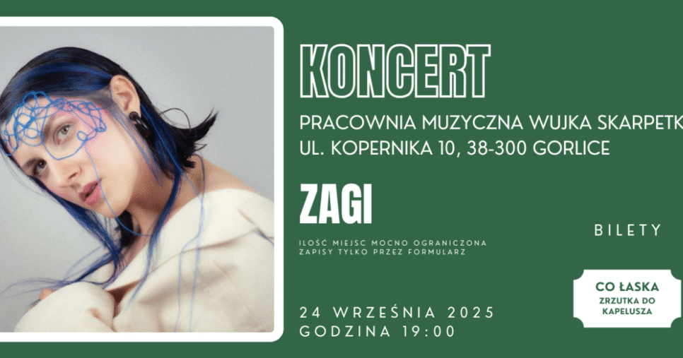 Pierwszy koncert w Pracowni Muzycznej Wujka Skarpetki. Gorlice
