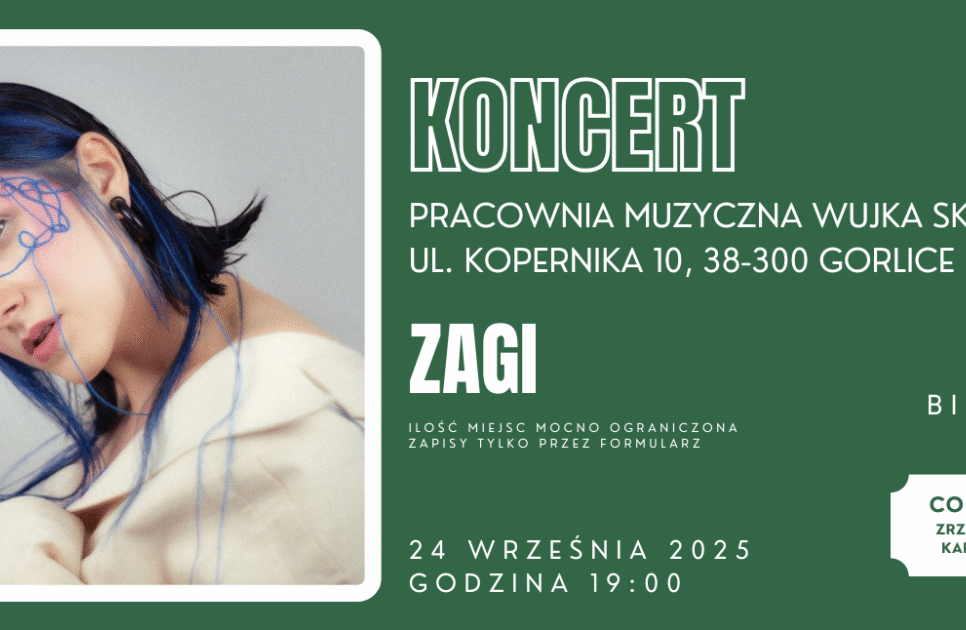 Pierwszy koncert w Pracowni Muzycznej Wujka Skarpetki. Gorlice