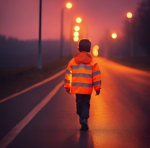 Twoje bezpieczeństwo – odblaski na jesienne wieczory. Gmina Łapanów