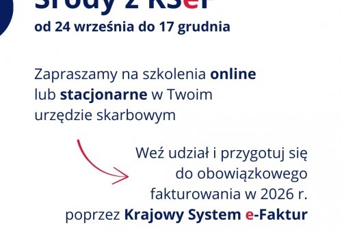 Środy z KSeF – cykl szkoleń. Gmina Dębno