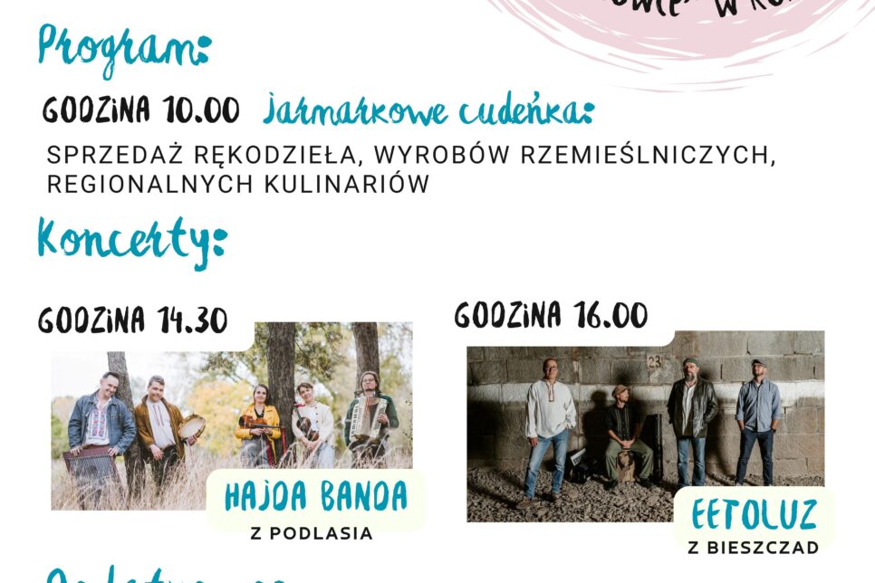 Zaproszenie na Jarmark św. Michała. Gmina Ropa