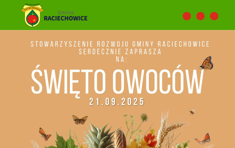 Święto Owoców. Gmina Raciechowice