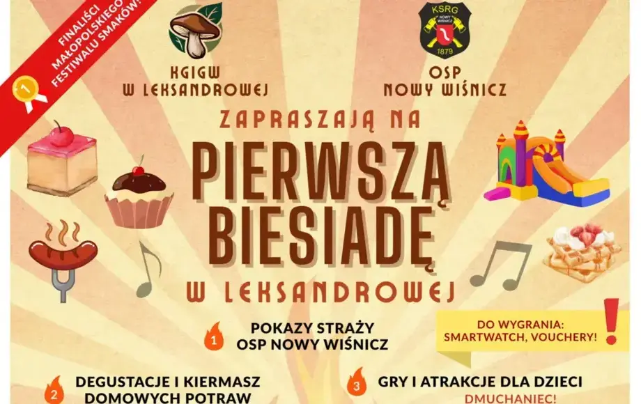 Pierwsza Biesiada w Leksandrowej. Gmina Nowy Wiśnicz