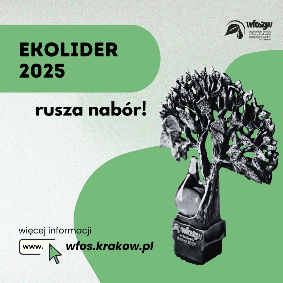 Rusza konkurs #ekoLIDER 2025! WFOŚiGW w Krakowie szuka najlepszych przedsięwzięć ekologicznych w Małopolsce!. Gmina Dąbrowa Tarnowska