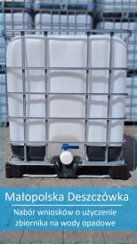 Zbiorniki na deszczówkę dla mieszkańców – dofinansowanie z Programu Małopolska Deszczówka. Brzeszcze