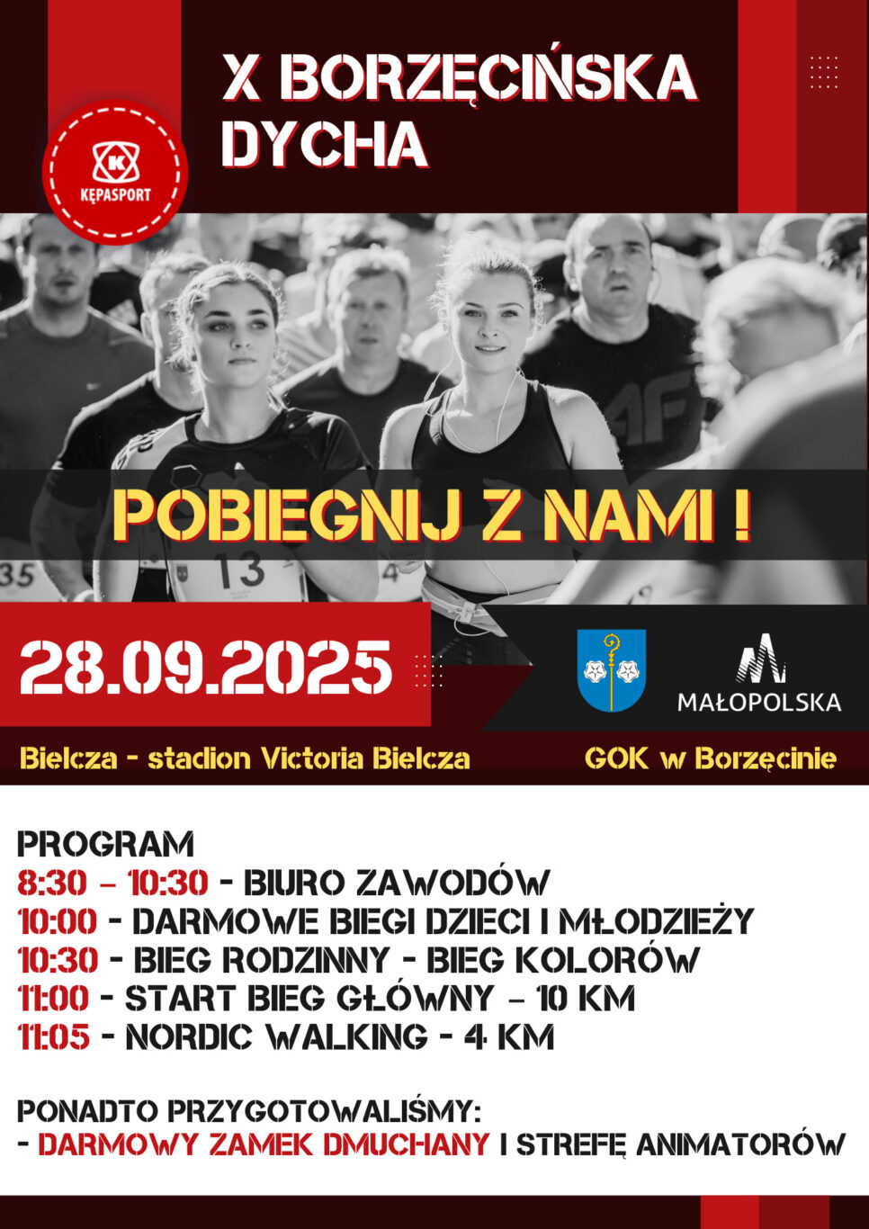 X Borzęcińska Dycha już w niedzielę!. Gmina Borzęcin