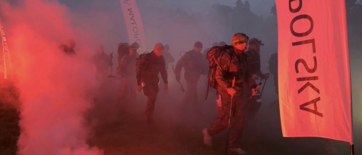 Zarabie w mundurze. Za nami Bieg Górskiego Komandosa. Gmina Myślenice