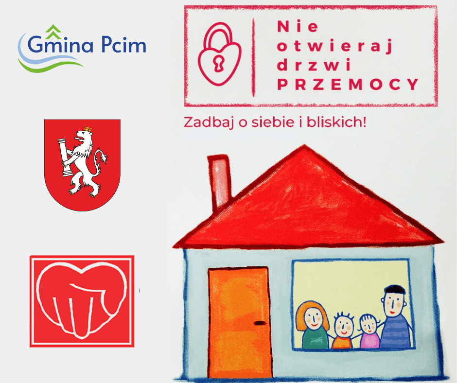 Kampania społeczna „Nie otwieraj drzwi przemocy”. Gmina Pcim