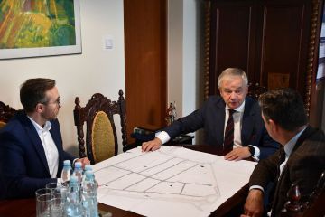 Spotkanie w sprawie Parku Technologicznego w Książu Wielkim. Powiat miechowski