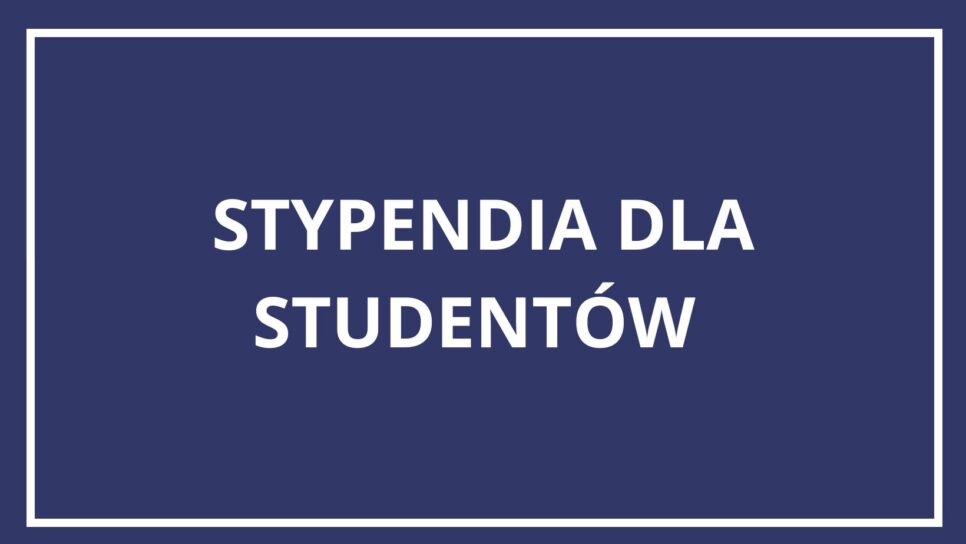 Stypendia dla studentów. Gmina Szczurowa