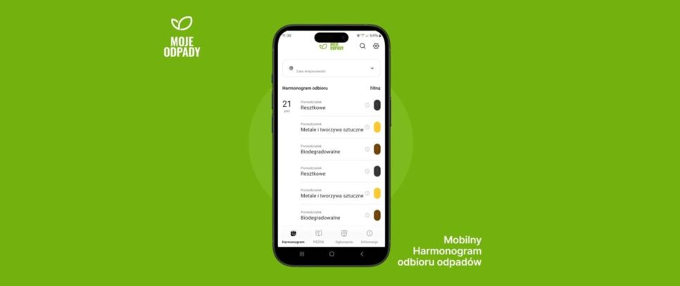Aplikacja „Moje Odpady” już dostępna dla mieszkańców Gminy Lanckorona!. Lanckorona