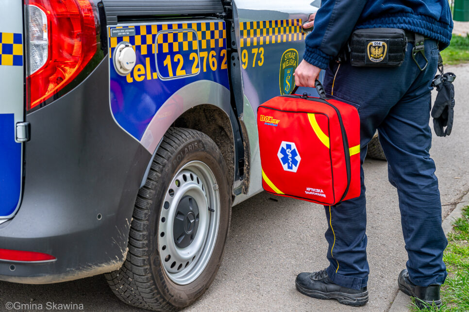 Skuteczna akcja poszukiwawcza w Skawinie. Gmina Skawina