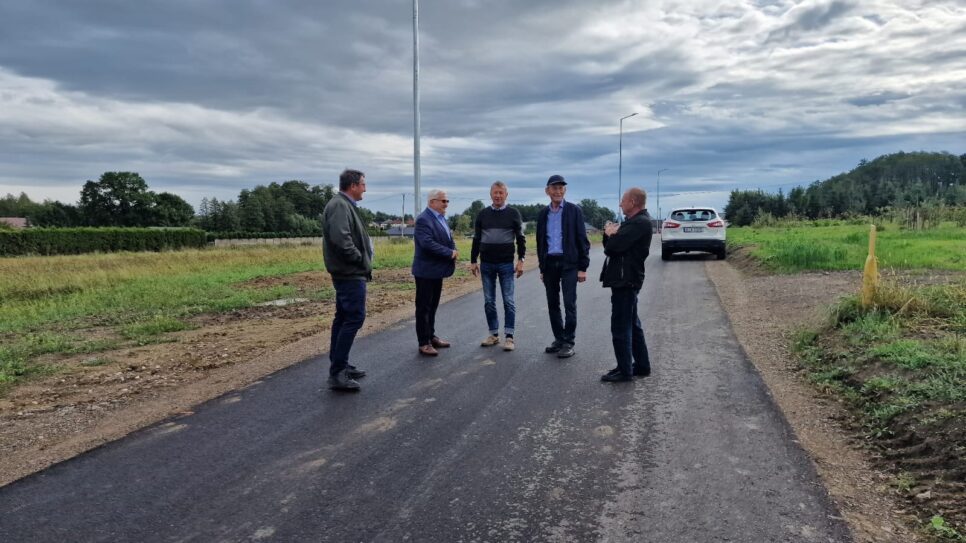 Zakończono przebudowę ul. Stanisława Moniuszki w Dąbrowie Tarnowskiej. Gmina Dąbrowa Tarnowska