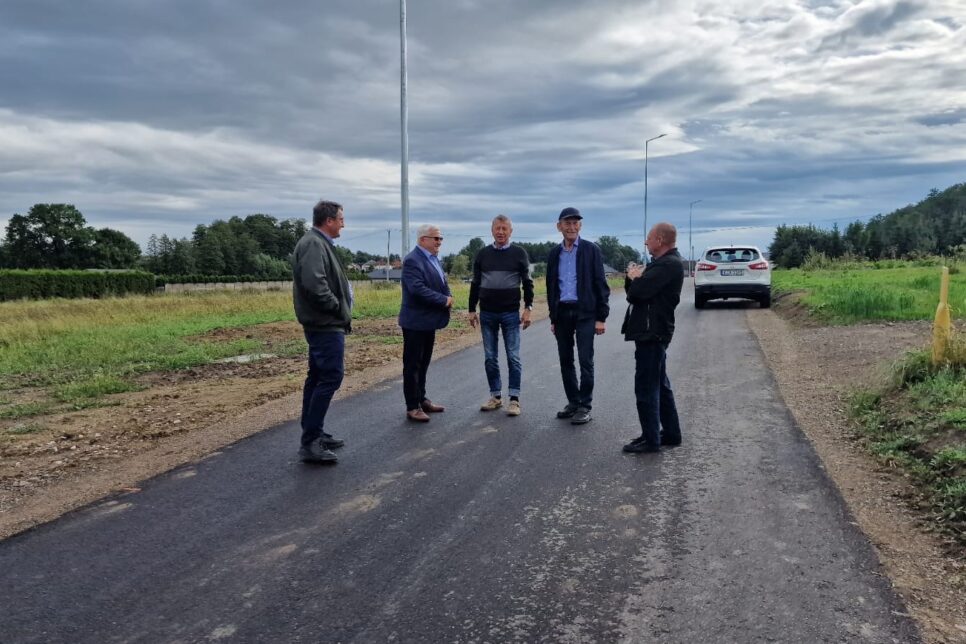 Zakończono przebudowę ul. Stanisława Moniuszki w Dąbrowie Tarnowskiej. Gmina Dąbrowa Tarnowska