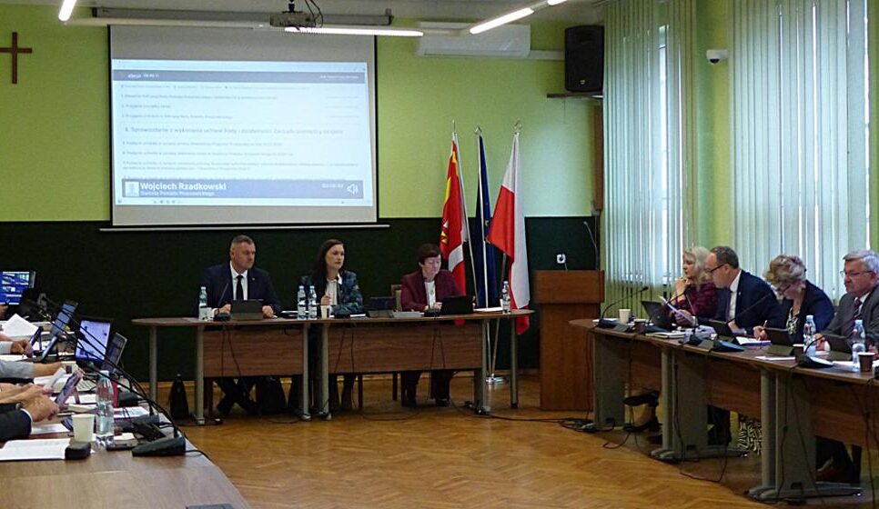 XVIII Sesja Rady Powiatu Proszowickiego. Proszowice