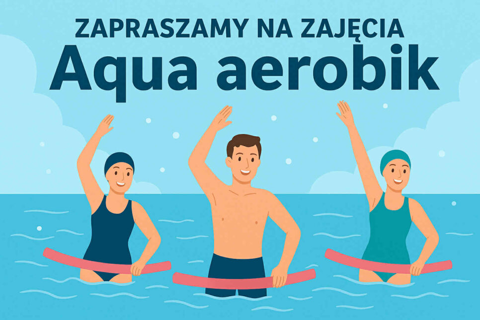 Aqua Aerobik wraca po wakacyjnej przerwie. Gmina Dąbrowa Tarnowska