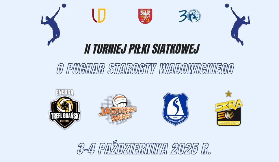 II Turniej Piłki Siatkowej o Puchar Starosty Wadowickiego. Lanckorona