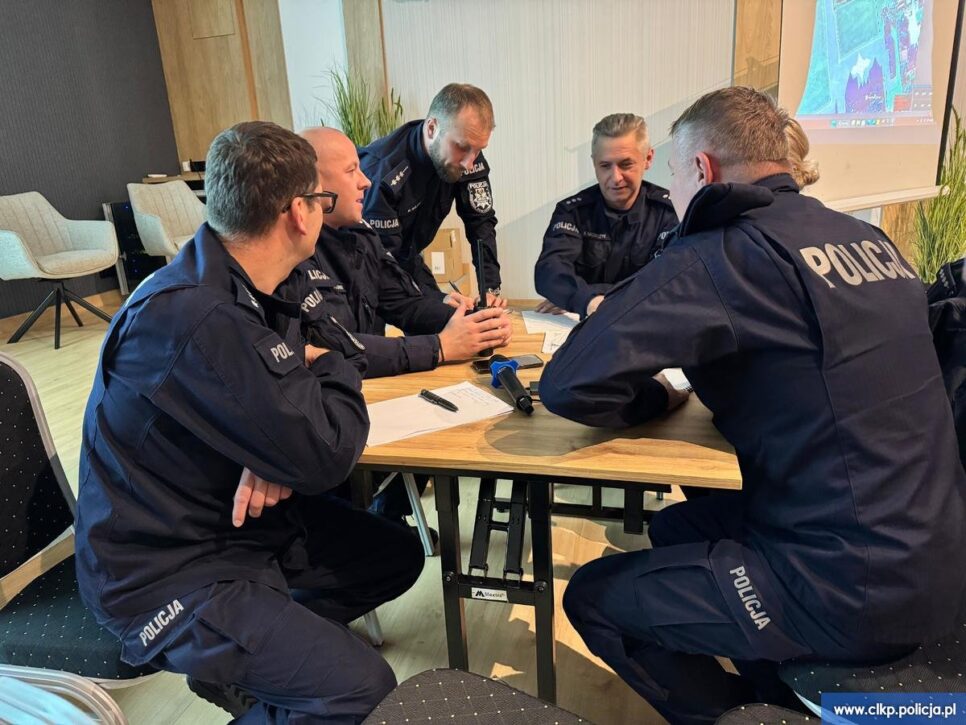 Wspólne, polsko-słowackie szkolenie policjantów w Poroninie. Myślenice