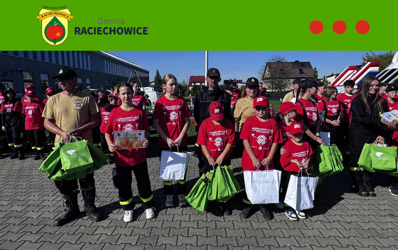 Pierwszy Powiatowy Zlot Młodzieżowych Drużyn Pożarniczych. Gmina Raciechowice