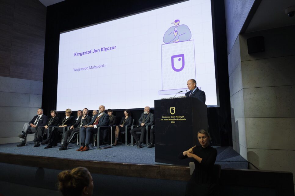 Inauguracja roku akademickiego 2025/2026 w Akademii Sztuk Pięknych. Małopolska