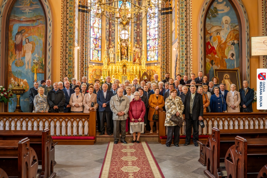 Jubileusz serc – 50 lat wspólnego życia.. Gmina Mszana Dolna