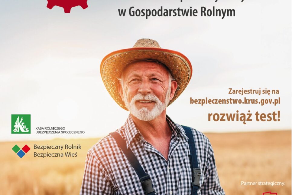 VI edycja Ogólnopolskiego Konkursu Testowego z Zakresu Bezpiecznej Pracy w Gospodarstwie Rolnym. Gmina Jerzmanowice-Przeginia