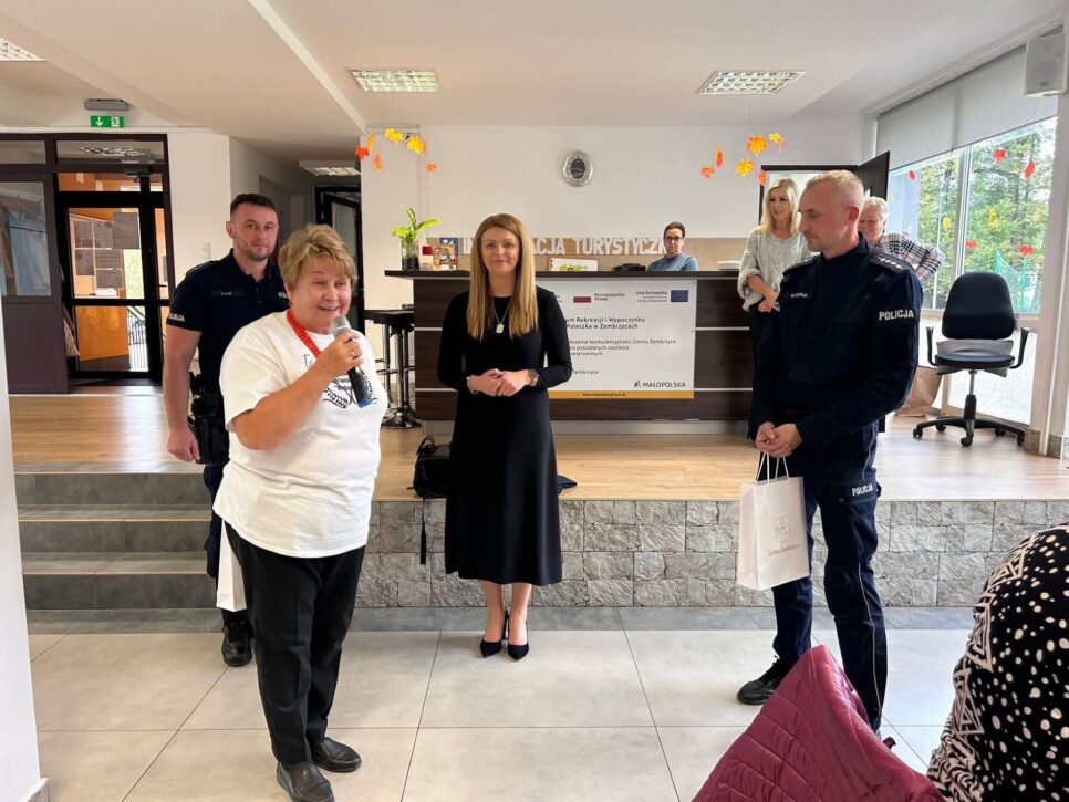 Piąte spotkanie z seriorami w ramach cyklu „Danie Wspólnych Chwil”. Zembrzyce