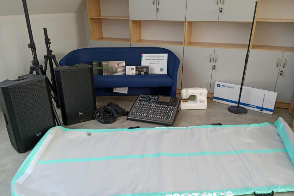 Nowe wyposażenie do świetlicy w Lewniowej. Gmina Gnojnik