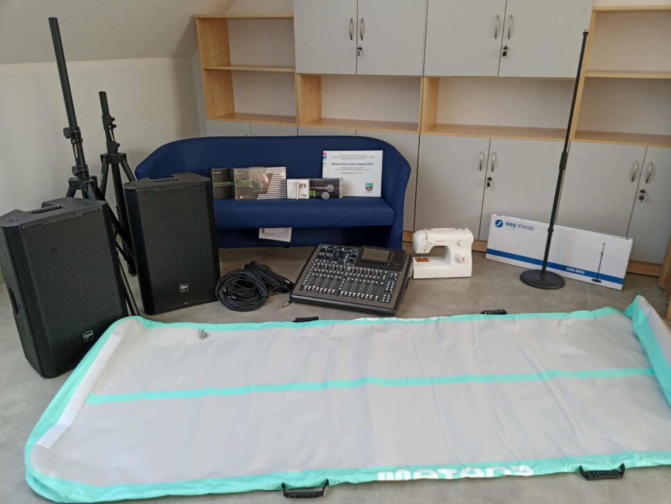 Nowe wyposażenie do świetlicy w Lewniowej. Gmina Gnojnik