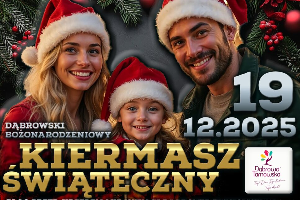  Kiermasz Bożonarodzeniowy – zapisz datę 19 grudnia i zgłoś udział! . Gmina Dąbrowa Tarnowska