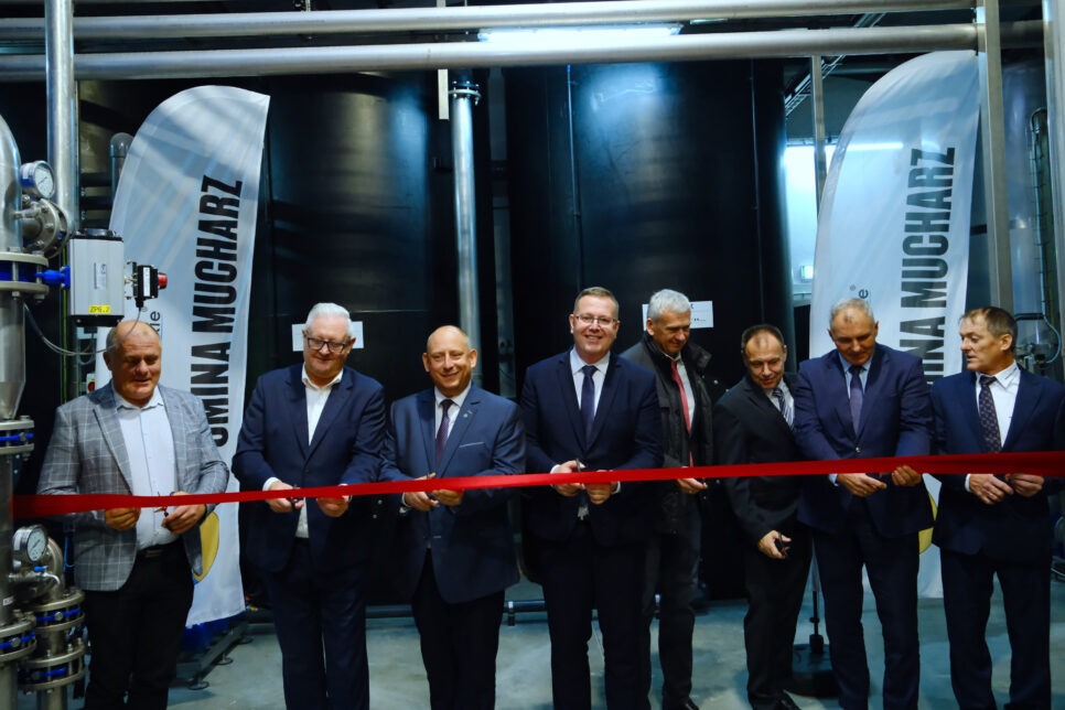 Otwarcie rozbudowanej i zmodernizowanej Stacji Uzdatniania Wody w Świnnej Porębie. Małopolska