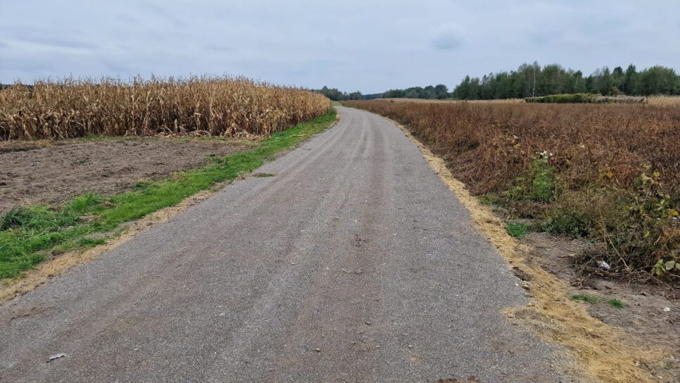 Modernizacja dróg dojazdowych do pól – lepszy dojazd, większy komfort. Gmina Dąbrowa Tarnowska