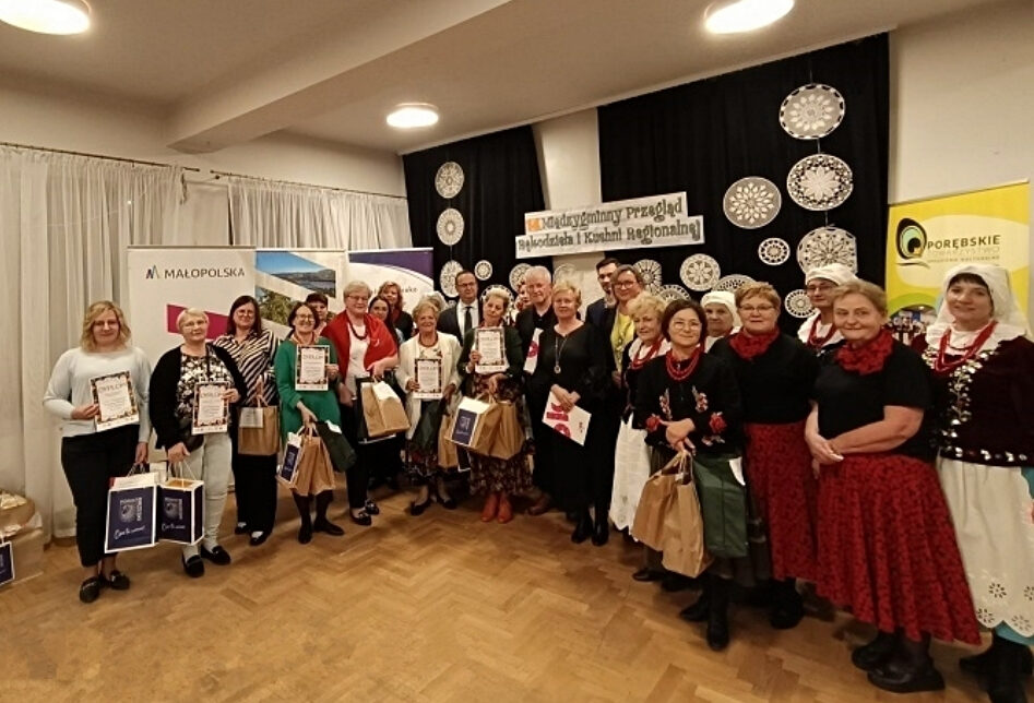 14. Międzygminny Przegląd Rękodzieła i Kuchni Regionalnej w Porębie Spytkowskiej. Gmina Brzesko