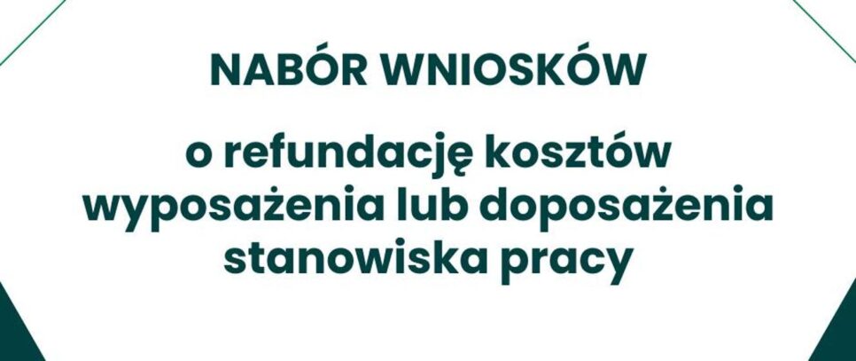 Nabór wniosków! Skorzystaj z refundacji na utworzenie nowego stanowiska pracy.. Gorlice