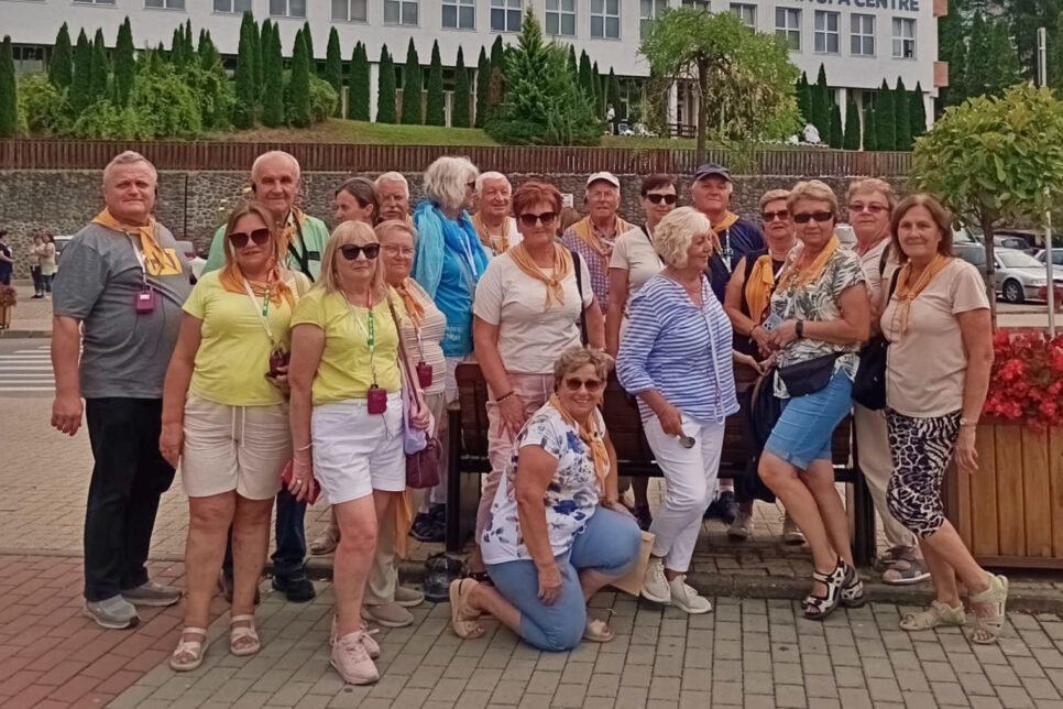 Studenci UTW w Sovacie. Gmina Brzesko