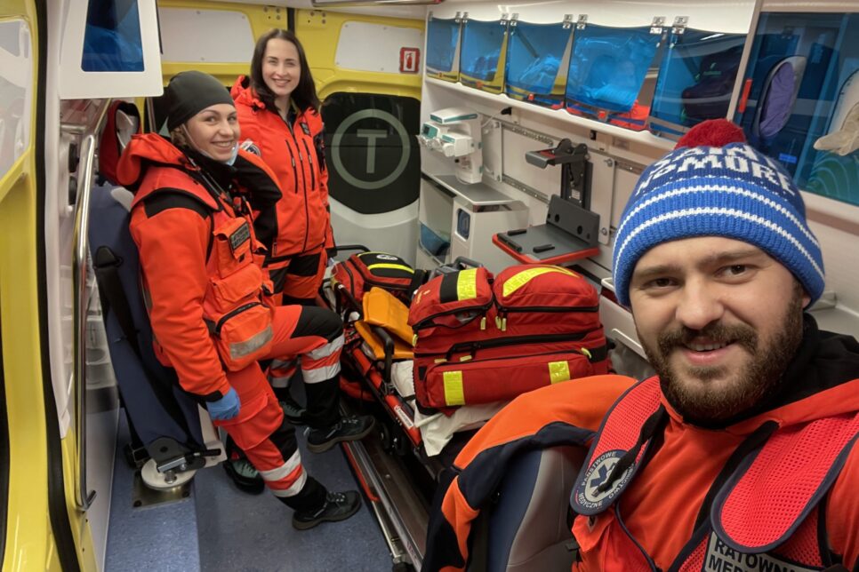 Ratownicy i Ratowniczki, dziękujemy za Waszą energię i odwagę. Szpital Żeromski Kraków