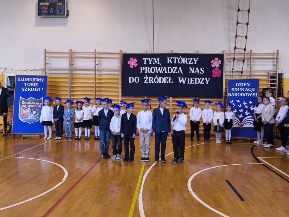 ŚLUBOWANIE UCZNIÓW KLAS I SZKOŁY PODSTAWOWEJ W BYTOMSKU 2025 rok. Gmina Żegocina