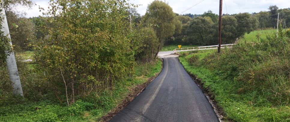 Remont cząstkowy dróg gminnych – uzupełnienie ubytków asfaltowych na terenie Gminy Raba Wyżna.. Raba Wyżna