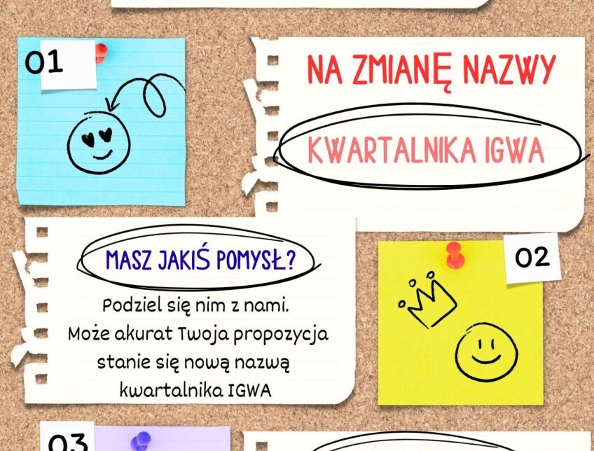 KONKURSU NA NAZWĘ (TYTUŁ) KWARTALNIKA INFORMACYJNEGO GMINY IGOŁOMIA-WAWRZEŃCZYCE. Gmina Igołomia-Wawrzeńczyce